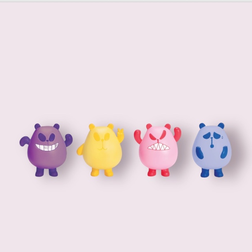 Panda-A-Panda Mood Figure 4 Pack